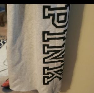 Pink boyfriend fit pants